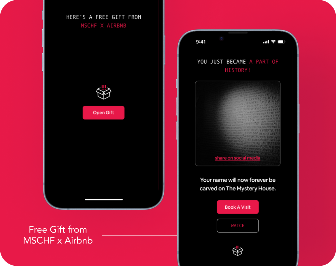 Airbnb x MSCHF Design