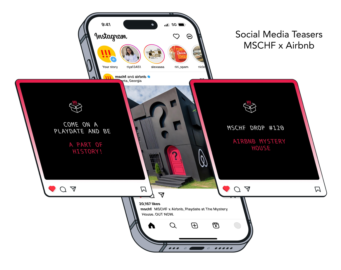 Airbnb x MSCHF Design